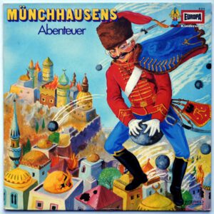Gottfried August Bürger ‎Münchhausens Abenteuer Hörspiel EUROPA LP