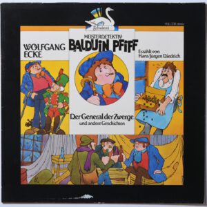 Wolfgang Ecke ‎– Meisterdetektiv Balduin Pfiff Maritim Hörspiel LP MINT