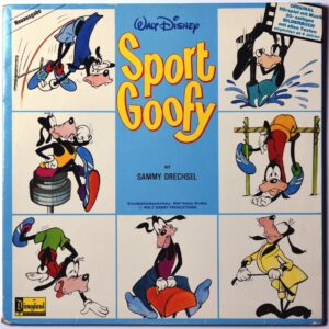 Petra Schmidt-Decker ‎– Walt Disney: Sport Goofy 1980 Vinyl EX Hörspiel