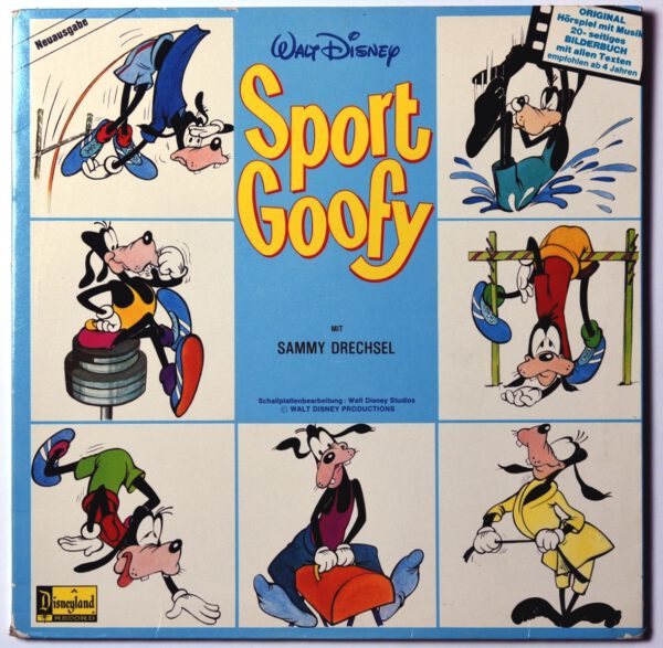 Petra Schmidt-Decker ‎– Walt Disney: Sport Goofy 1980 Vinyl EX Hörspiel