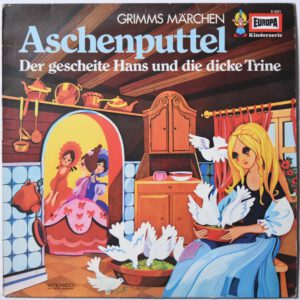 Gebrüder Grimm ‎– Aschenputtel Europa LP Hörspiel VG++
