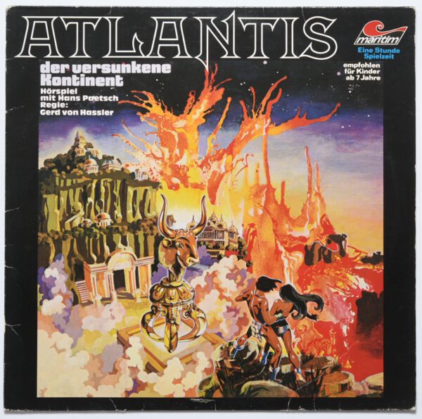 Atlantis der verlorene Kontinent Hörspiel LP Maritim NM