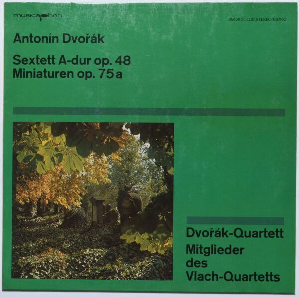Dvorak - Sextett A-dur op. 48 a Bärenreiter Vinyl EX Musicaphon