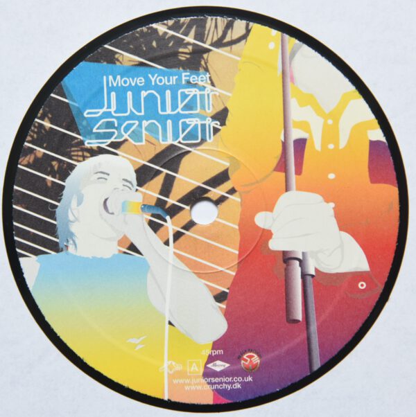 Junior Senior ‎– Move Your Feet UMM Italy NM House