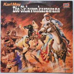 Karl May ‎– Die Sklavenkarawane Europa Hörspiel LP 1972