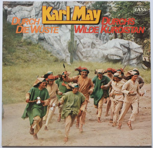 Karl May ‎– Durch Die Wüste / Durchs wilde Kurdistand Hörspiel LP Fass NM