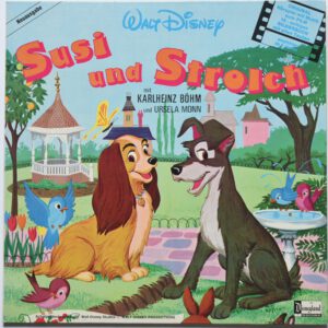 Karlheinz Böhm ‎– Susi und Strolch Schallplatte Hörspiel Disneyland NM