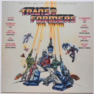 The Transformers The Movie Picture Soundtrack Vinyl Scotti Bros.
