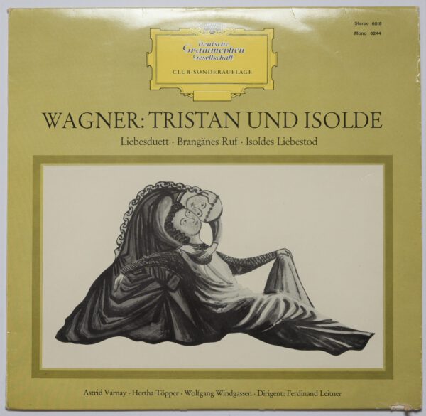 Wagner / Varnay - Tristan und Isolde Deutsche Grammophon LP VG+