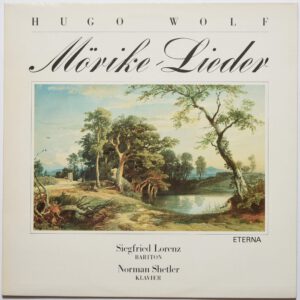 Hugo Wolf - Mörike Lieder / Lorenz Shetler Eterna 8 27 964