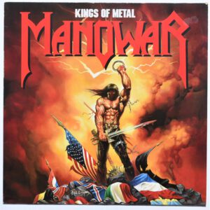Manowar ‎– Kings Of Metal Heavy Metal 1988 VG++/VG++