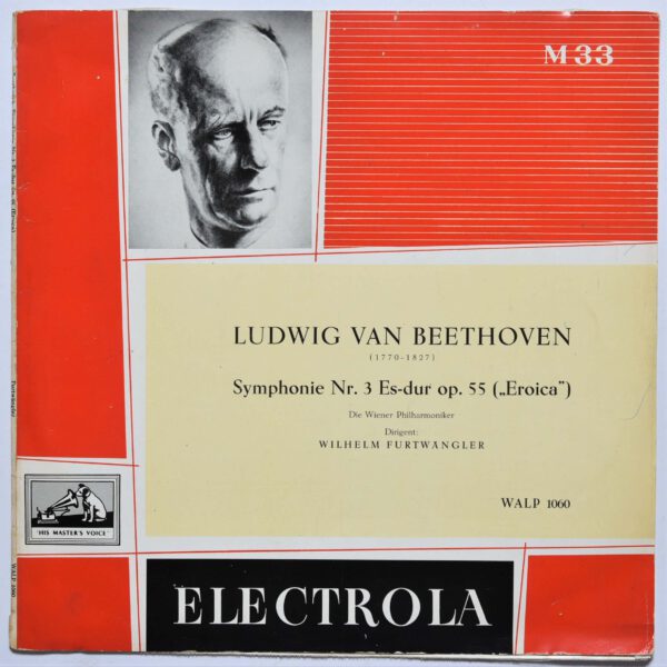 Beethoven / Furtwängler ‎– „Eroica“ 1st Press His Master's Voice