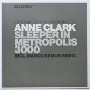 Anne Clark ‎– Sleeper In Metropolis 3000 Synth-pop Gang Go Music