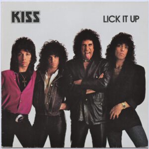 Kiss ‎– Lick It Up - Glam Rock 1983 Casablanca