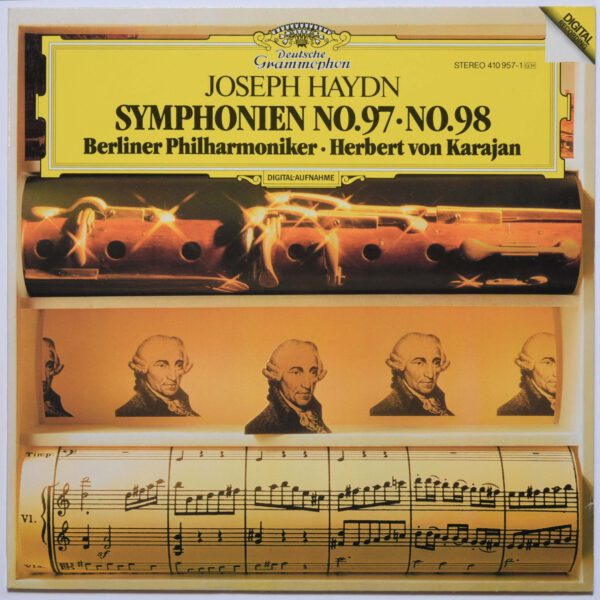 Haydn / Karajan ‎Symphonien No. 97 / No. 98 Deutsche Grammophon