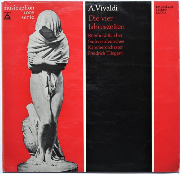 Vivaldi / Barchet / Tilegant ‎– Die Vier Jahreszeiten Bärenreiter-Musicaphon