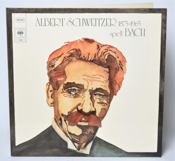 Albert Schweitzer spielt Bach auf der Orgel zu Günsbach CBS 78 256