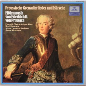 Flötenmusik von Friedrich II. von Preussen - Archiv Produktion 2547 055