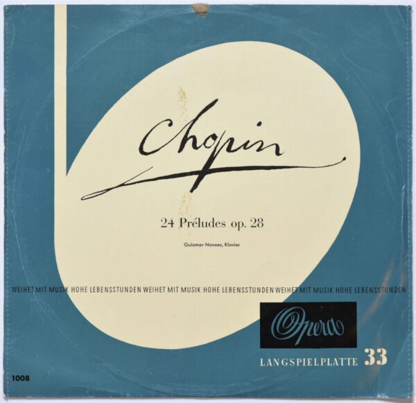 Chopin / Novaes - 24 Preludes op. 28 Opera XP 2150 Germany