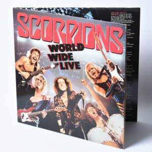 Scorpions ‎– World Wide Live Harvest 1985 Germany Vinyl