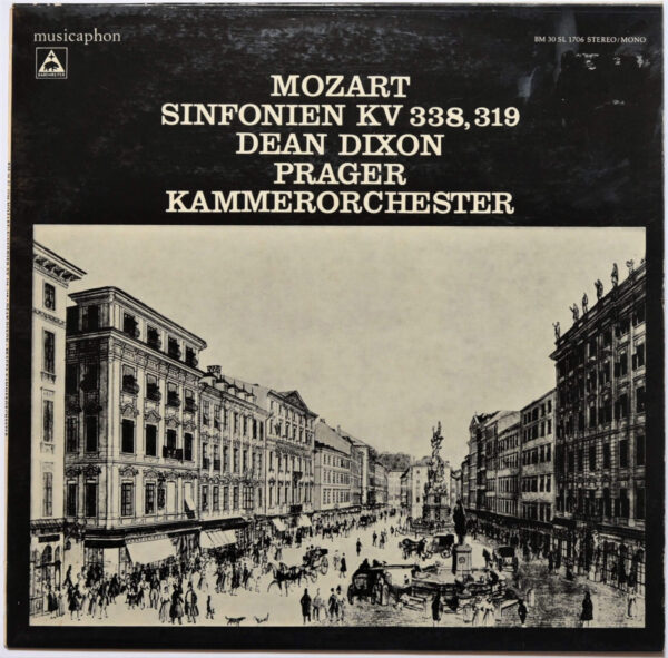 Mozart / Dixon - Sinfonien KV 338, 319 - Musicaphon BM SL 1706