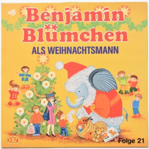 Benjamin Blümchen Als Weihnachtsmann Nr. 21 Kiosk 1982 Vinyl NM/EX