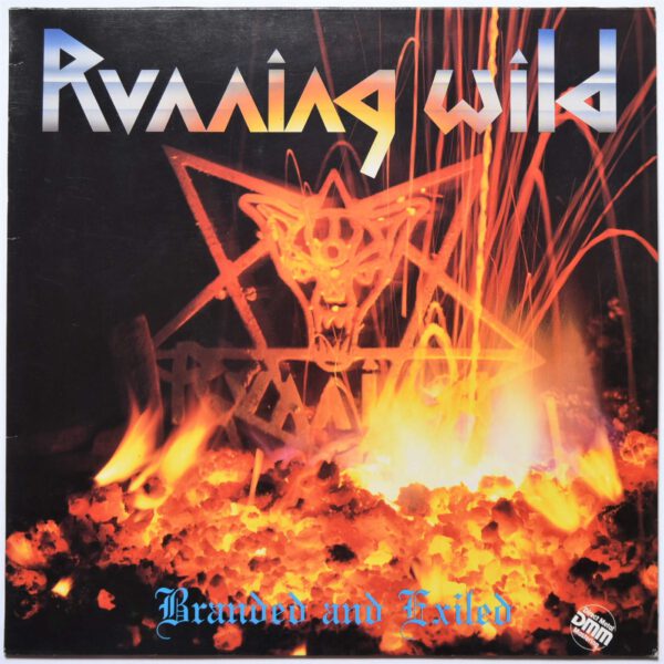 Running Wild ‎- Branded And Exiled - Noise Germany 1985 OIS