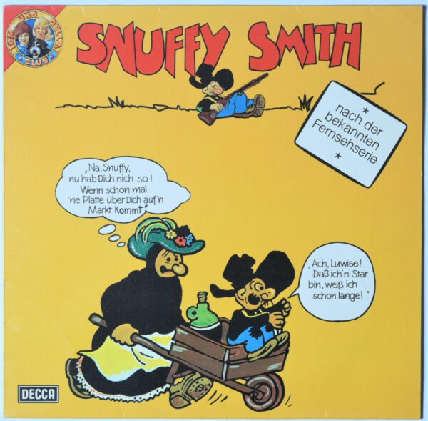 Hörspiel LP Decca 1977 Ingrid Köngeter, Fred Lasswell ‎– Snuffy Smith