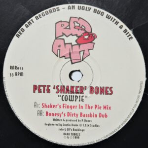 Red Ant Records RAR012 - Pete 'Shaker' Bones - Cowpie