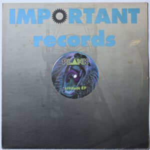 Plank ‎– Attitude EP - Important Records IMP 010 ACID