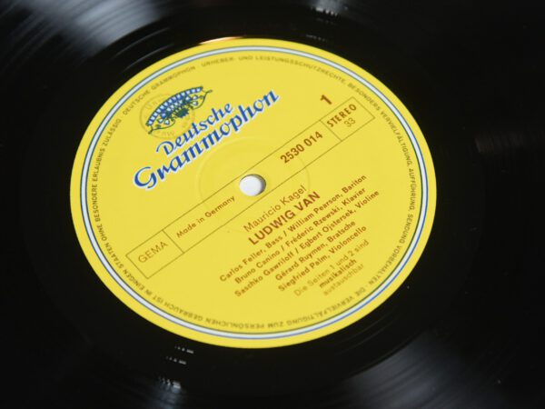 Mauricio Kagel ‎- Ludwig Van - Deutsche Grammophon 2530 014