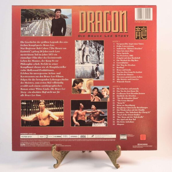 Dragon – Die Bruce Lee Story Laserdisc