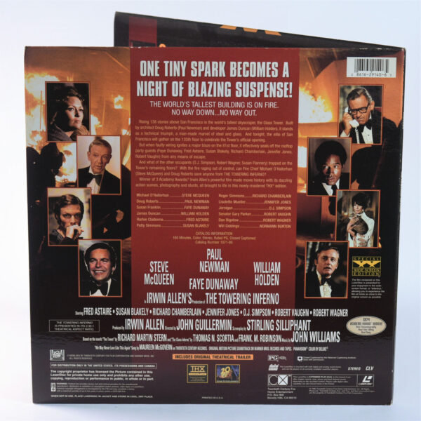Laserdisc - The Towering Inferno