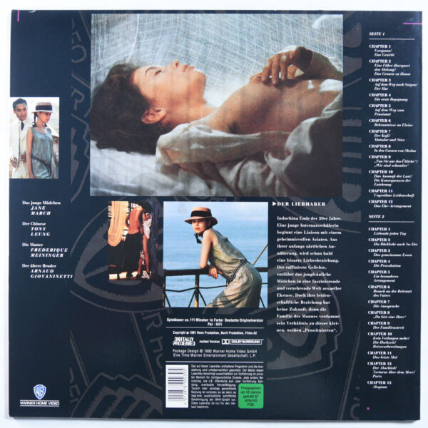 Laserdisc - Der Liebhaber