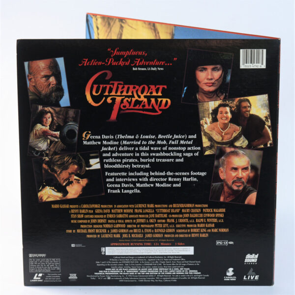 Laserdisc - Cutthroat Island