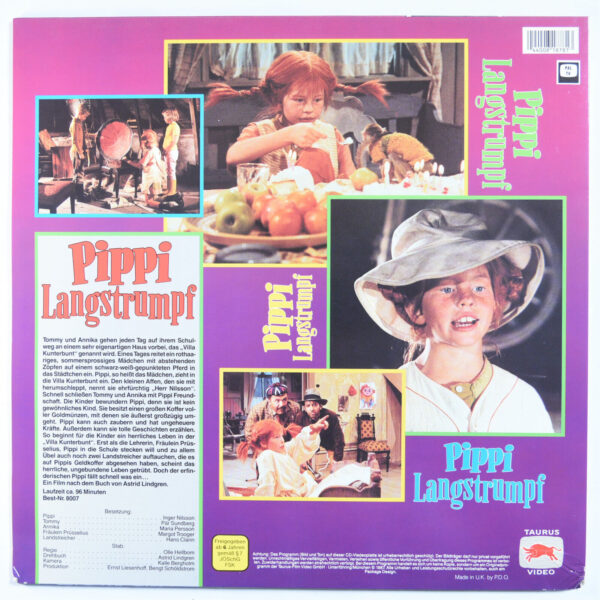 Laserdisc - Pippi Langstrumpf