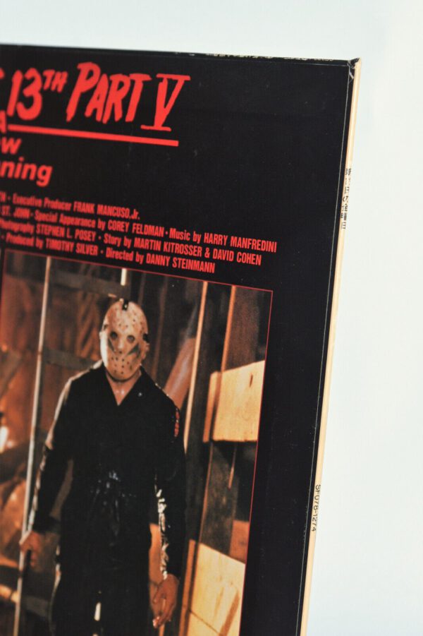 Laserdisc - Friday the 13th Part 5: A New Beginn