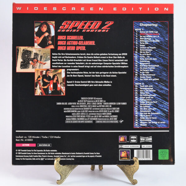 Laserdisc - Speed 2 – Cruise Control