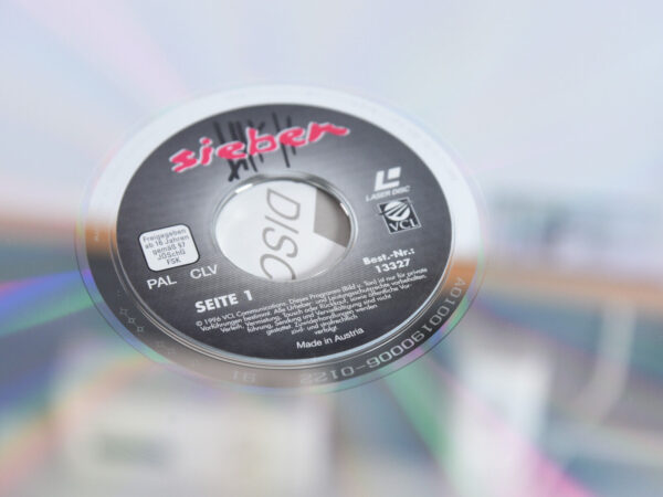 Laserdisc - Sieben