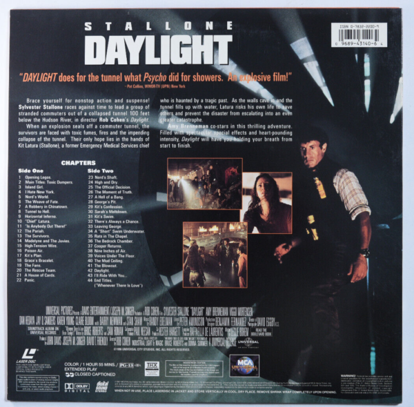 Daylight – Laserdisc