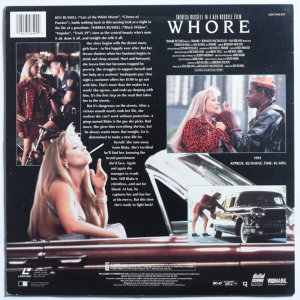 Whore – Laserdisc