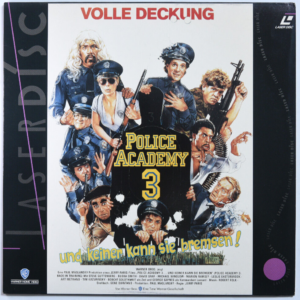Police Academy 3 - Und keiner kann Sie bremsen! – Laserdisc