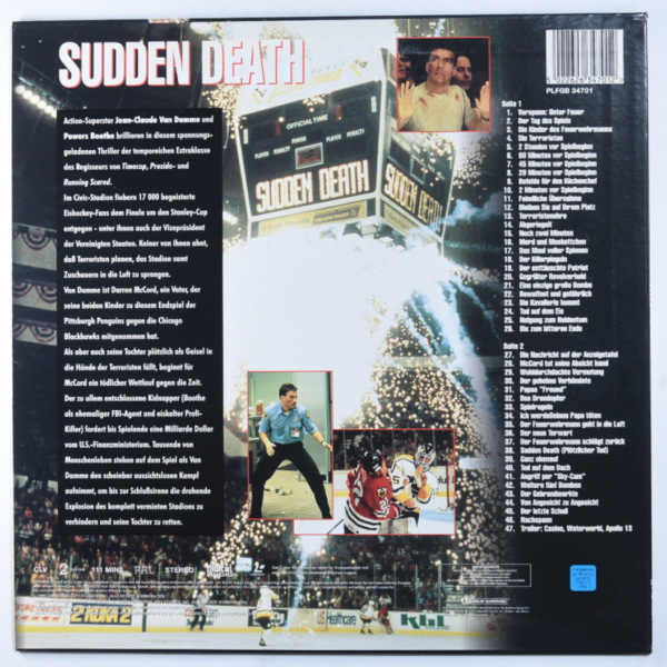 Sudden Death – Laserdisc