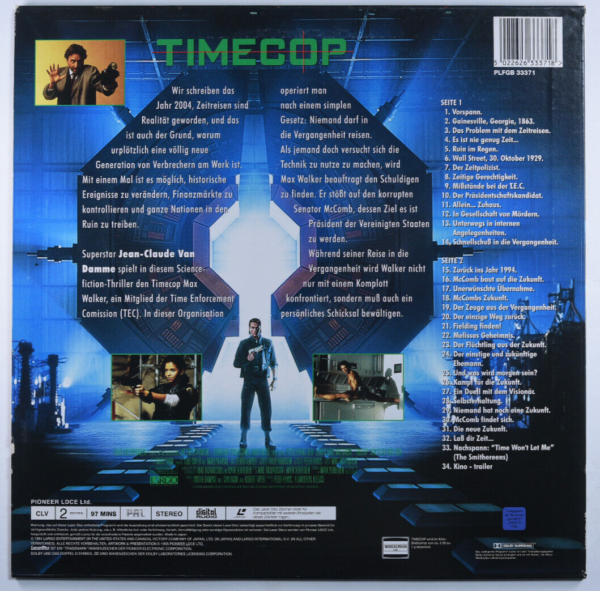 Timecop – Laserdisc