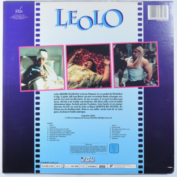 Leolo – Laserdisc