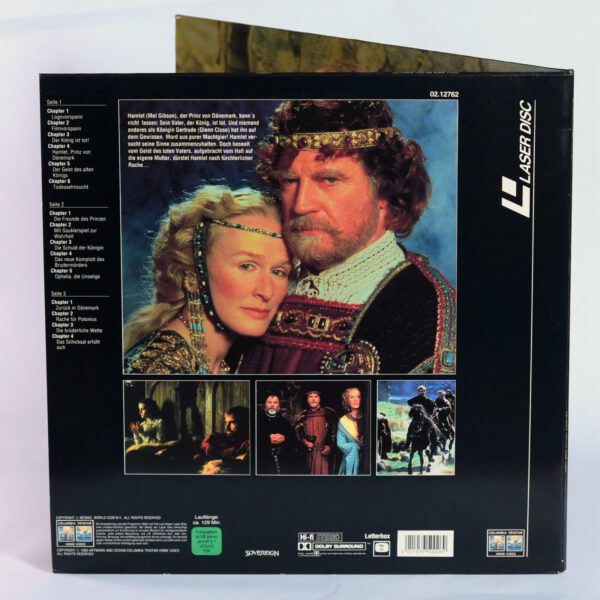 Mel Gibson´s HAMLET – 2-Disc Laserdisc