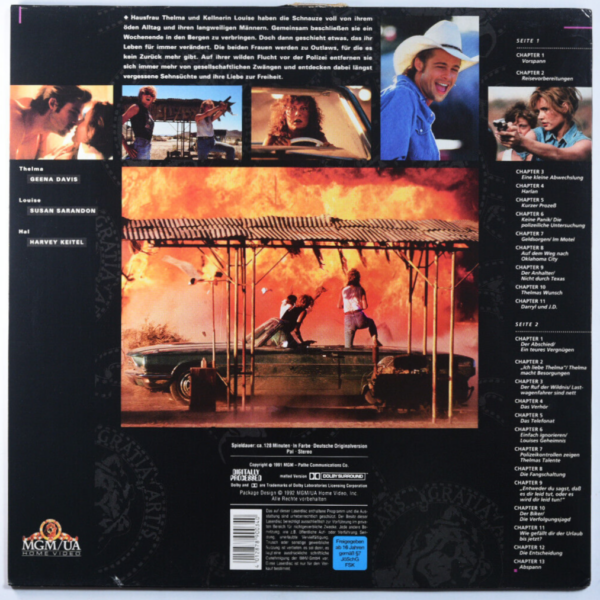 Thelma & Louise – Laserdisc