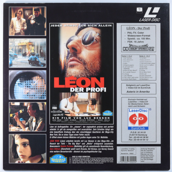 Leon - Der Profi – Laserdisc