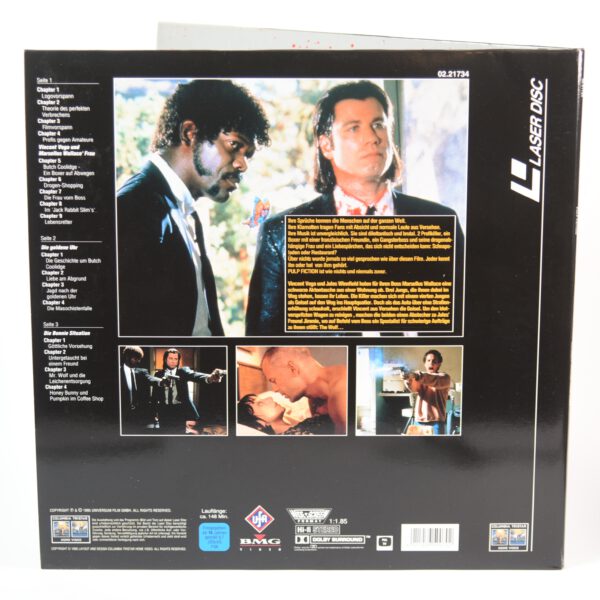 Pulp Fiction – Laserdisc