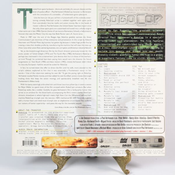 RoboCop: Criterion Collection – Laserdisc